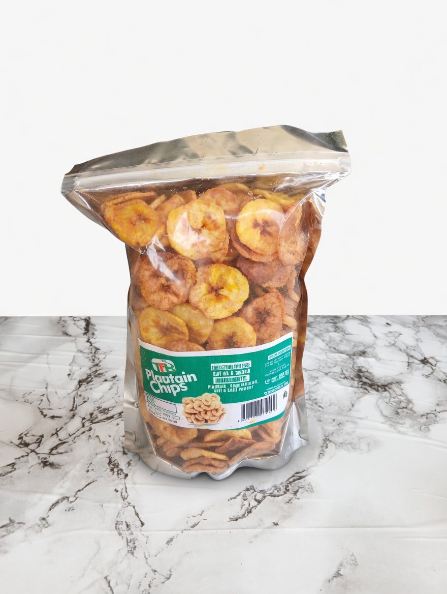 Treasured Fries 380g plantain chips big resealable pouch — Abuja delivery